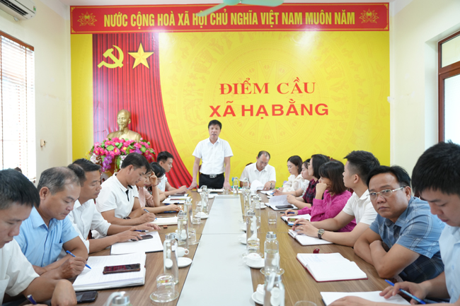 Phòng Văn hóa- Xã hội xã Hạ Bằng quyết tâm hoàn thành tốt nhiệm vụ tháng 8/2025- Ảnh 1.