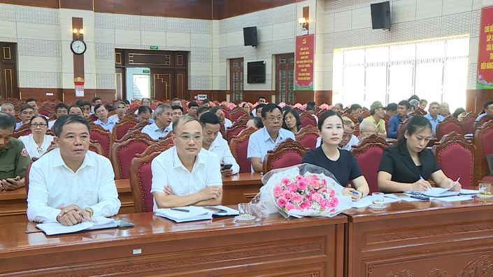 Xã Phúc Thọ giao ban công tác Mặt trận tháng 7 và đóng góp Dự thảo Báo cáo chính trị Đại hội XVIII Đảng bộ Thành phố Hà Nội- Ảnh 2.