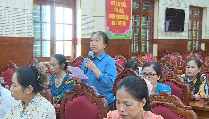 Xã Phúc Thọ giao ban công tác Mặt trận tháng 7 và đóng góp Dự thảo Báo cáo chính trị Đại hội XVIII Đảng bộ Thành phố Hà Nội- Ảnh 4.