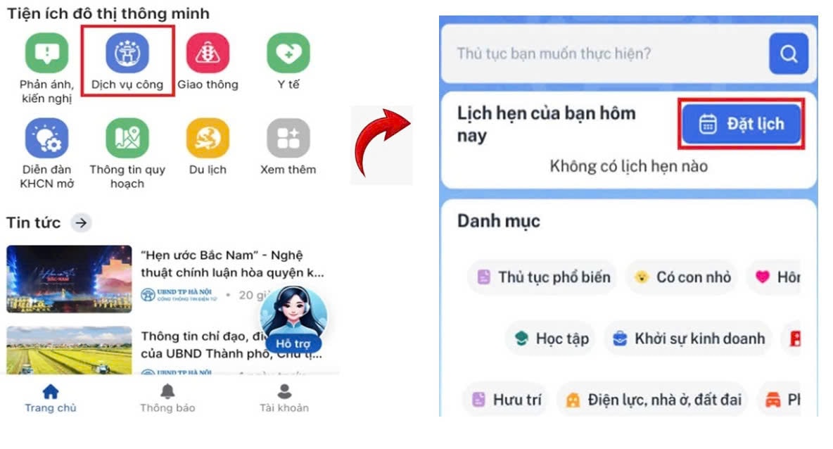 Ra mắt tính năng lấy số thứ tự dịch vụ công online qua ứng dụng iHanoi- Ảnh 1.