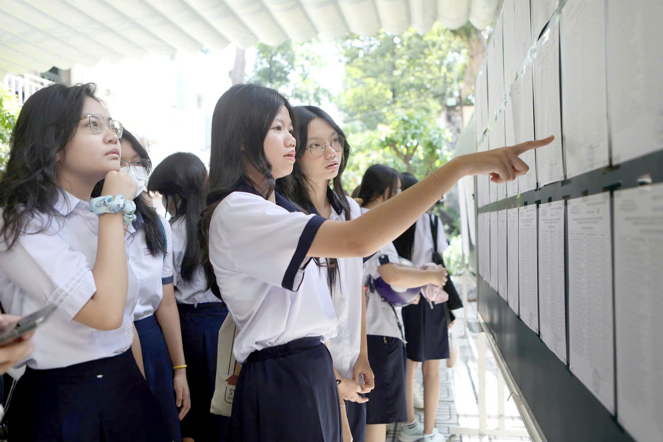 Hà Nội công bố điểm chuẩn vào lớp 10 THPT: Gần 64% học sinh lớp 9 vào được trường công lập