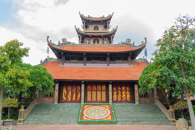 Chùa Tiêu Dao – ngôi chùa gốm sứ tinh hoa làng gốm Bát Tràng- Ảnh 1.