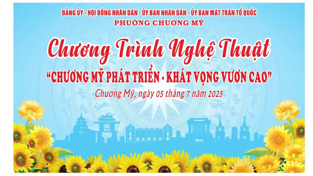 Chương trình nghệ thuật  “Chương Mỹ phát triển – khát vọng vươn cao”- Ảnh 1.