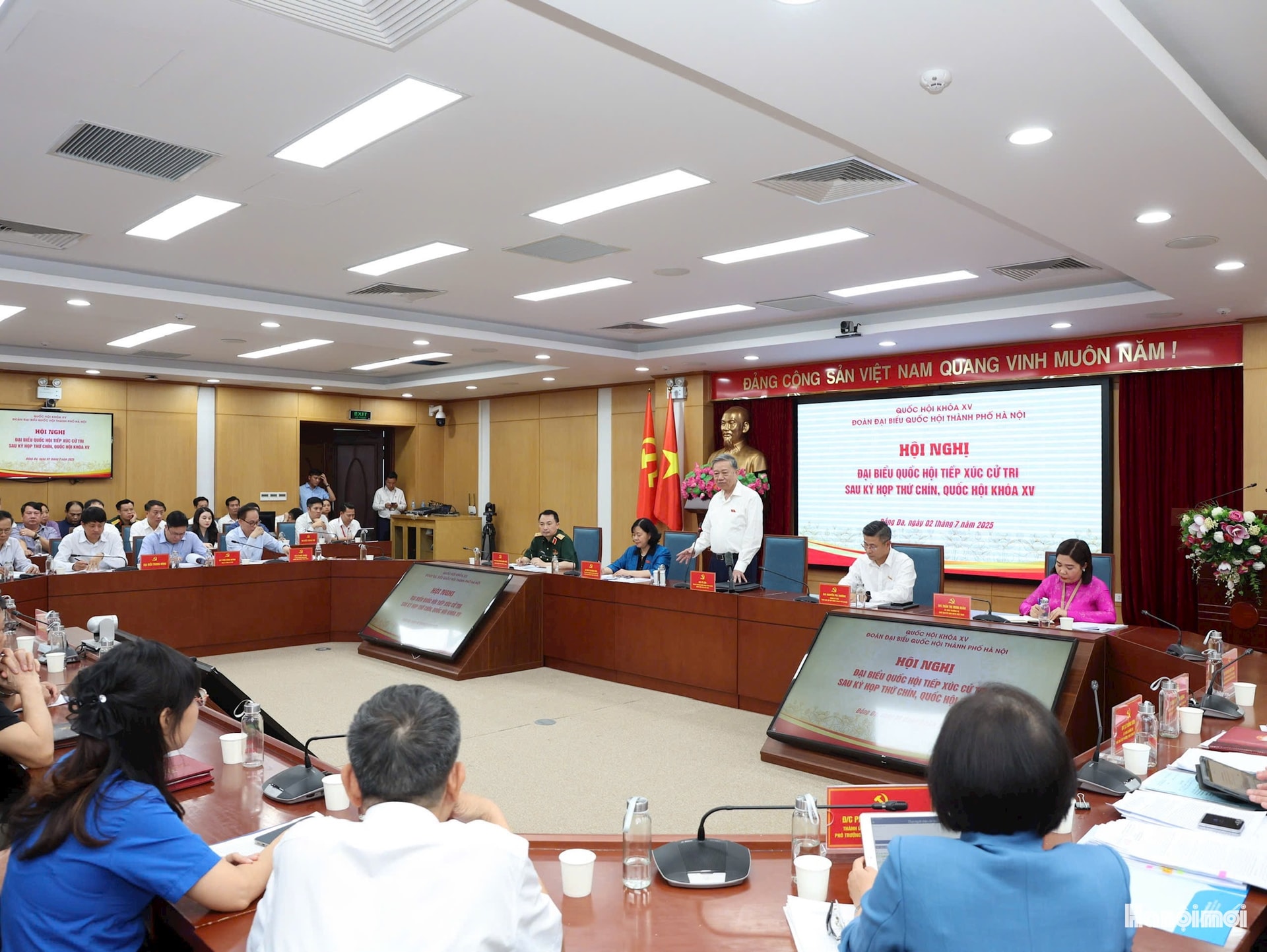 Tổng Bí thư Tô Lâm: Cán bộ phải đặt mình trong niềm phấn khởi chung của nhân dân- Ảnh 11.