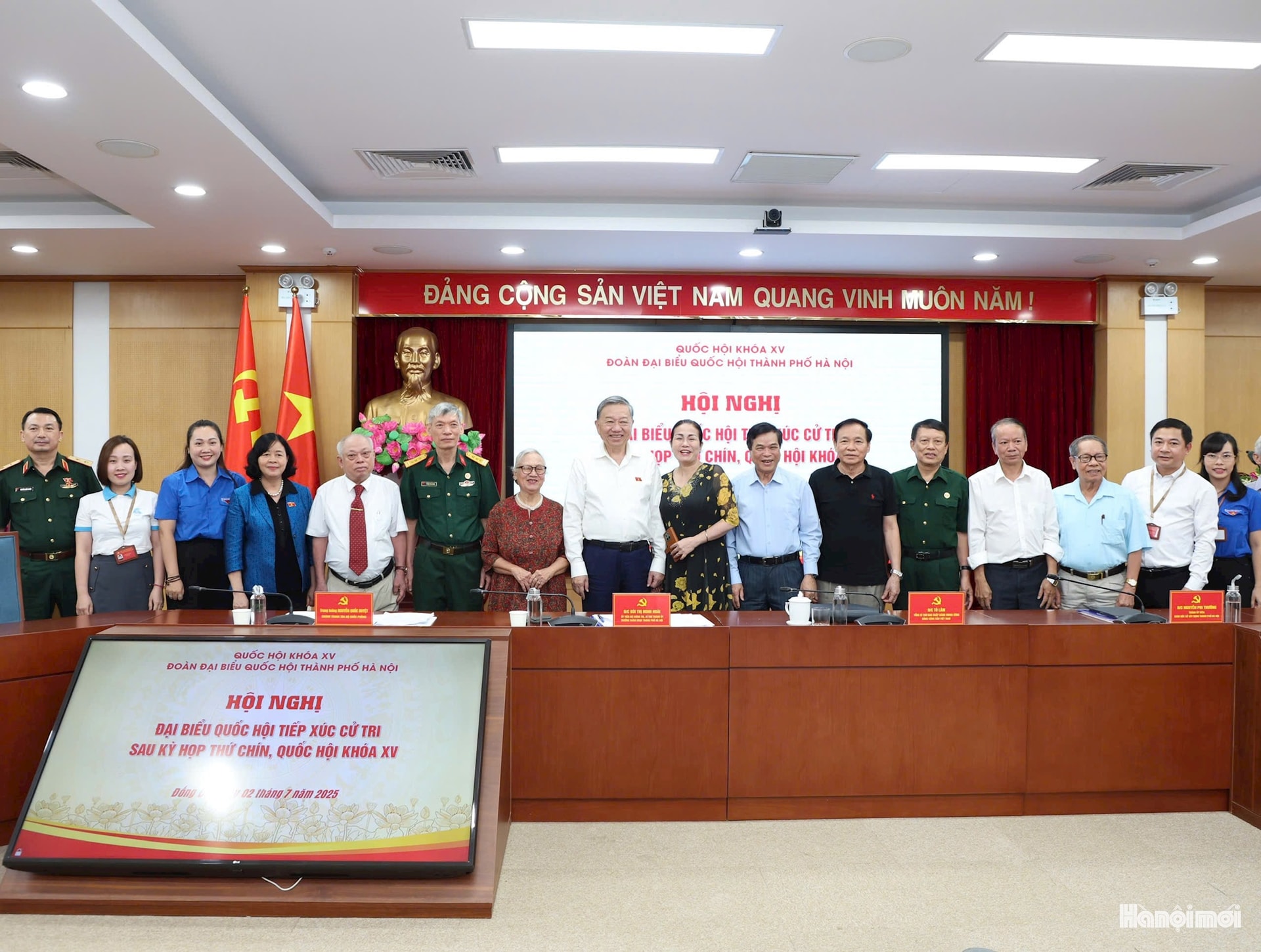 Tổng Bí thư Tô Lâm: Cán bộ phải đặt mình trong niềm phấn khởi chung của nhân dân- Ảnh 12.