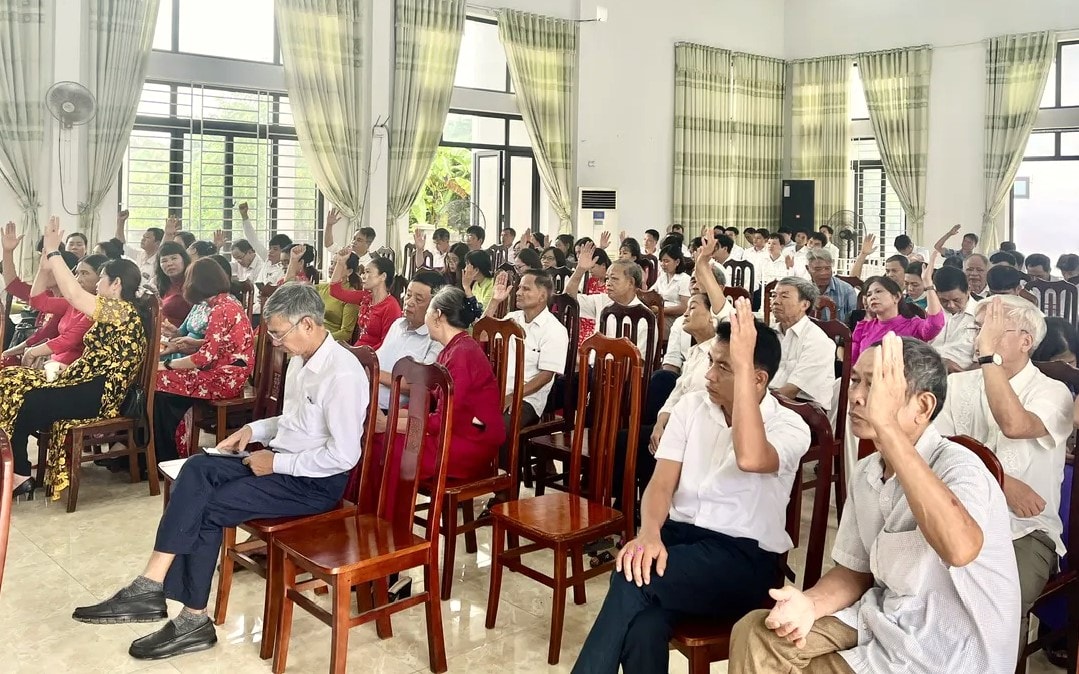 Xã Phúc Sơn hướng tới mục tiêu phục vụ nhân dân tốt hơn- Ảnh 2.