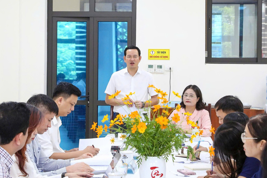 Trường THCS Giảng Võ hướng tới trường học số đầu tiên ở Việt Nam- Ảnh 1.