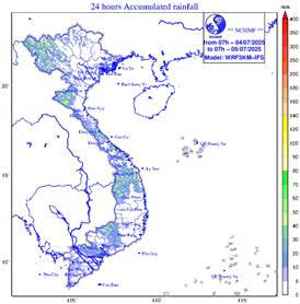 Dự báo thời tiết Hà Nội ngày 04/7, có mây, ngày có nắng, đêm không mưa- Ảnh 1.