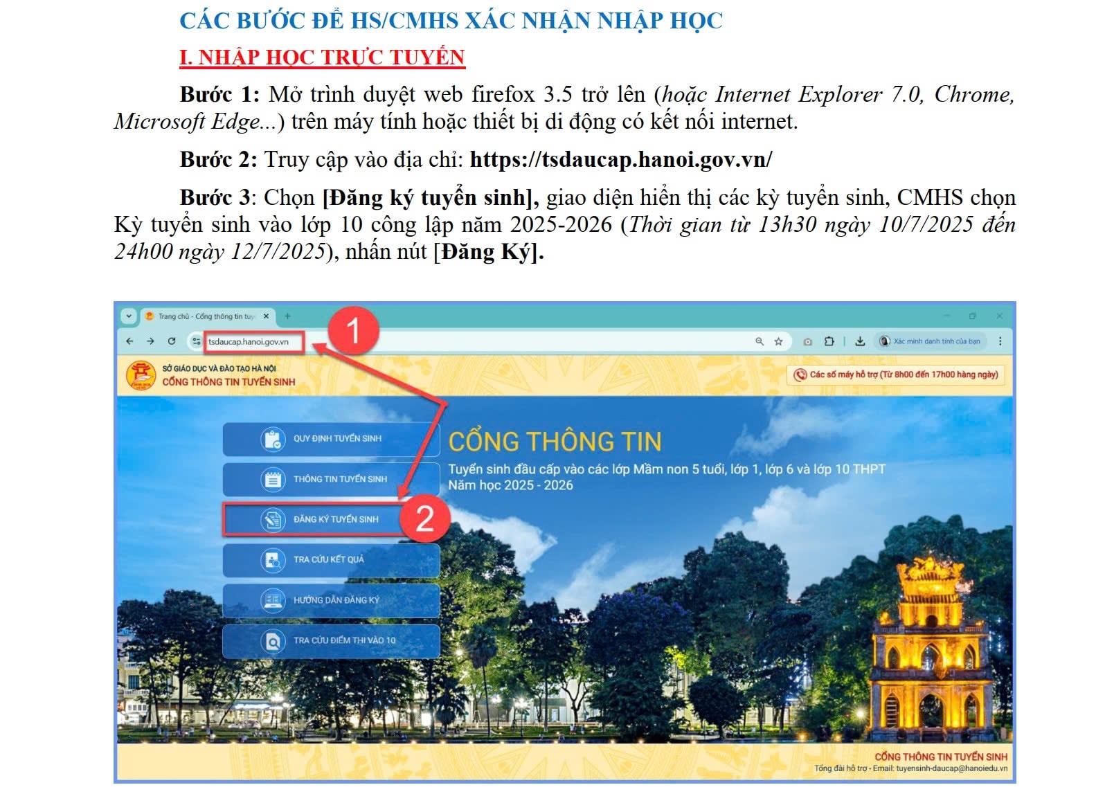 Quy trình xác nhận nhập học lớp 10 tại Hà Nội - Ảnh 2.