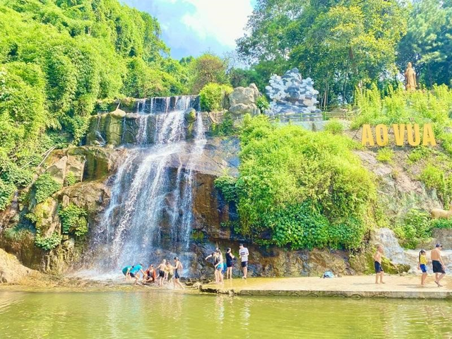 Khu du lịch Ao Vua – Xã Suối Hai: Điểm dã ngoại hấp dẫn phía Tây Hà Nội- Ảnh 1.