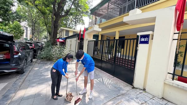 Thanh Niên Phương Liệt hưởng ứng phong trào “Sáng - Xanh - Sạch - Đẹp”- Ảnh 3.