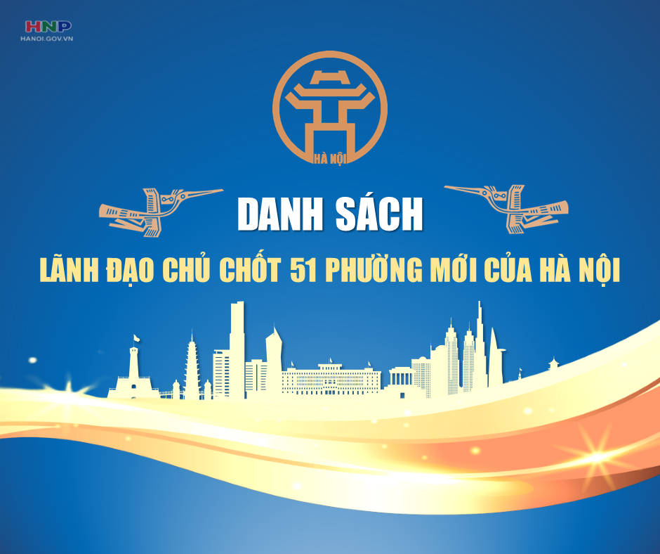 Danh sách lãnh đạo chủ chốt 51 phường mới- Ảnh 1.