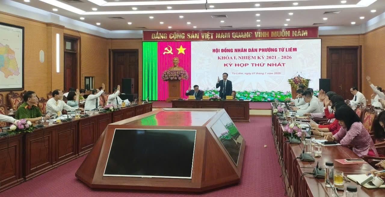 Phường Từ Liêm triển khai khẩn trương, quyết liệt các nhiệm vụ- Ảnh 1.