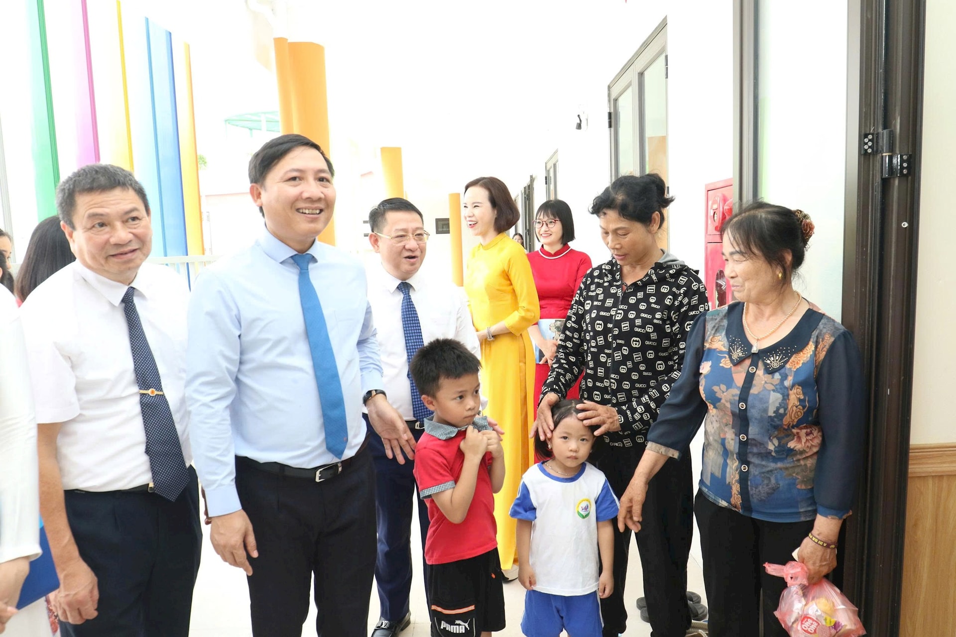 Mê Linh: Khánh thành trường mầm non 134 tỷ đồng trong khu tái định cư Vành đai 4- Ảnh 2.
