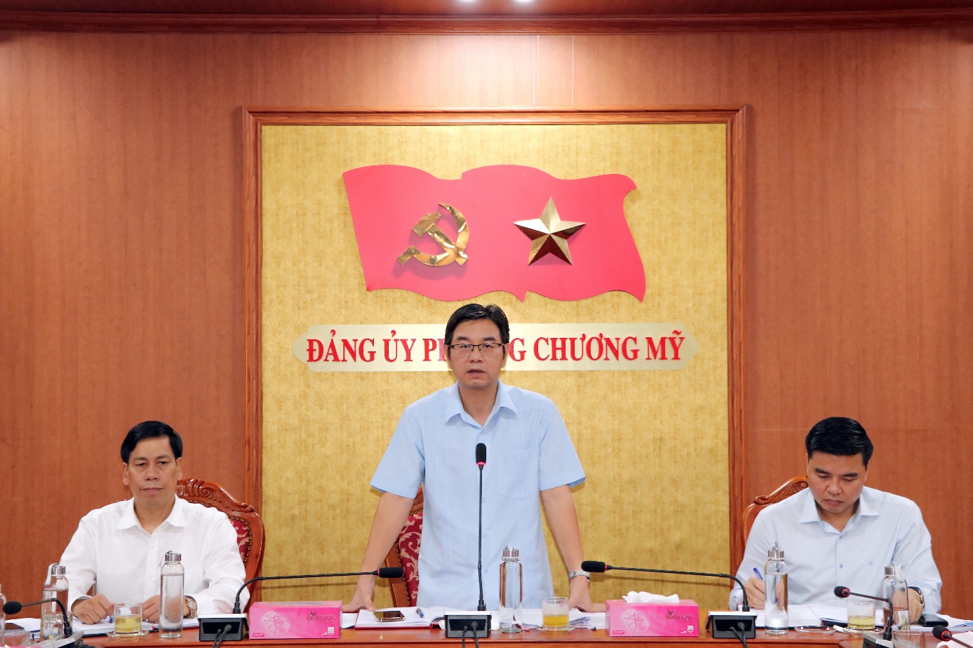 Hội nghị lần thứ hai Ban Chấp hành Đảng bộ phường Chương Mỹ khóa I, nhiệm kỳ 2025 - 2030- Ảnh 1.
