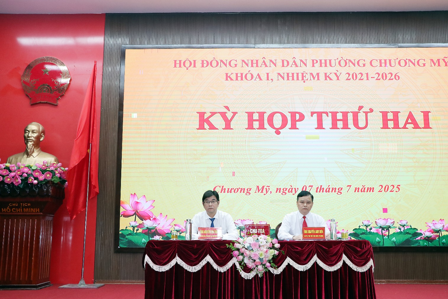 Kỳ họp thứ hai HĐND phường khoá I, nhiệm kỳ 2021 – 2026 thông qua 06 nghị quyết với sự thống nhất cao- Ảnh 1.