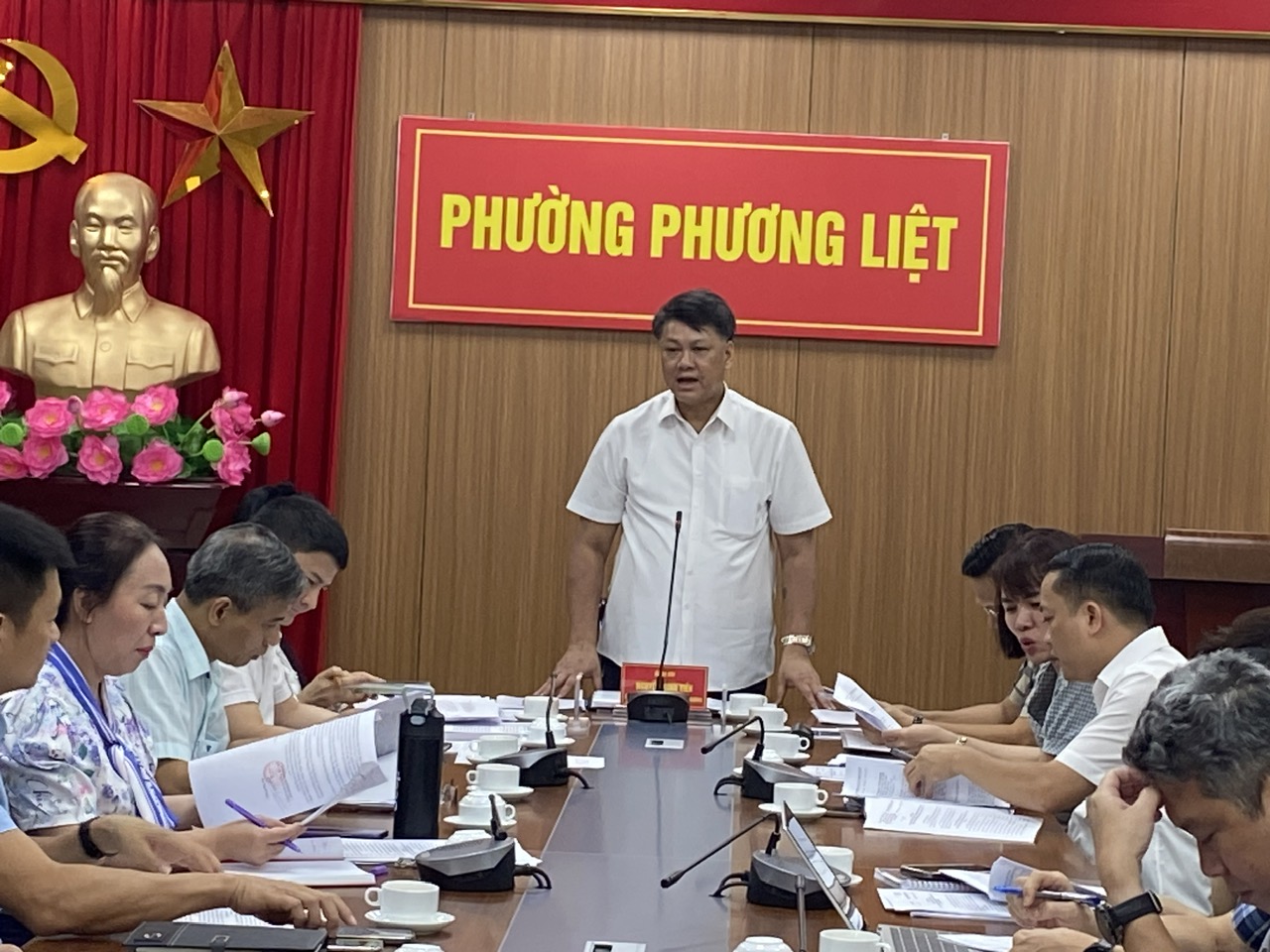 Đảng ủy phường Phương Liệt tổ chức Hội nghị triển khai nhiệm vụ các Tiểu ban Văn kiện và Tiểu ban Tuyên truyền, phục vụ Đại hội Đảng bộ phường nhiệm kỳ 2025 - 2030- Ảnh 2.