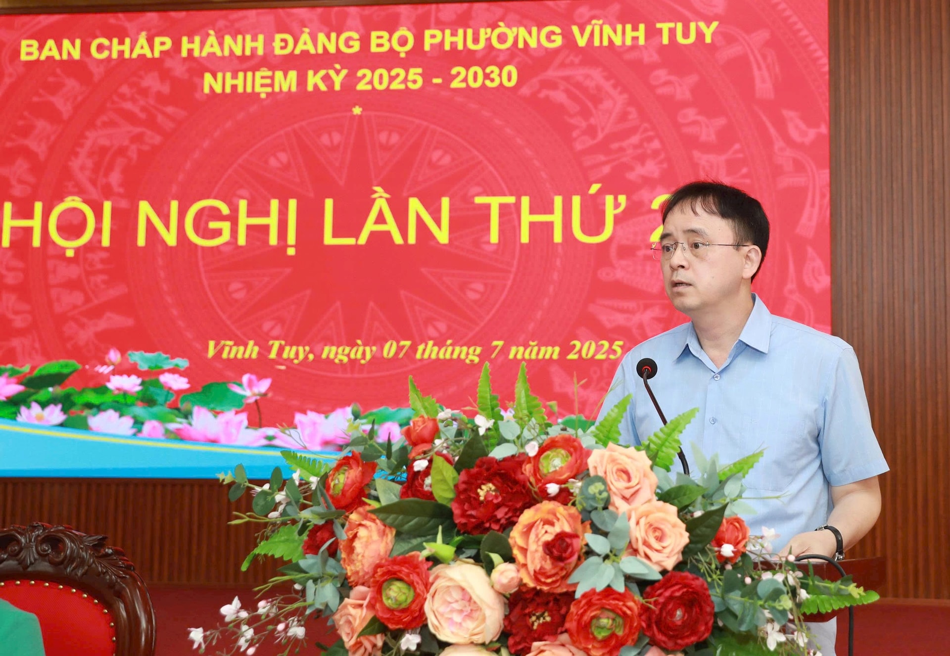 Phường Vĩnh Tuy: Đại hội đại biểu Đảng bộ lần thứ I dự kiến tổ chức trước ngày 31-8- Ảnh 3.