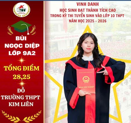Phường Phương Liệt: Chúc mừng những kết quả đã đạt được của giáo viên và học sinh trường Trung học cơ sở Khương Mai trong kỳ tuyển sinh vào lớp 10 Trung học phổ thông, năm học 2025-2026.- Ảnh 2.