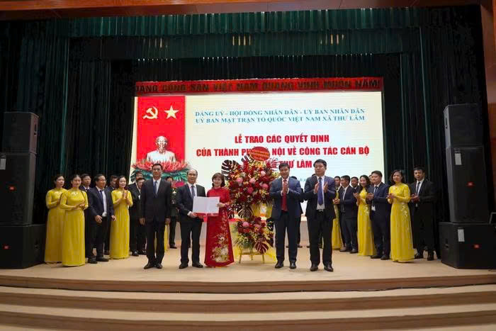 Hà Nội chỉ định các chức danh Chủ tịch, Phó Chủ tịch Ủy ban nhân dân xã Thư Lâm nhiệm kỳ 2021 - 2026- Ảnh 1.