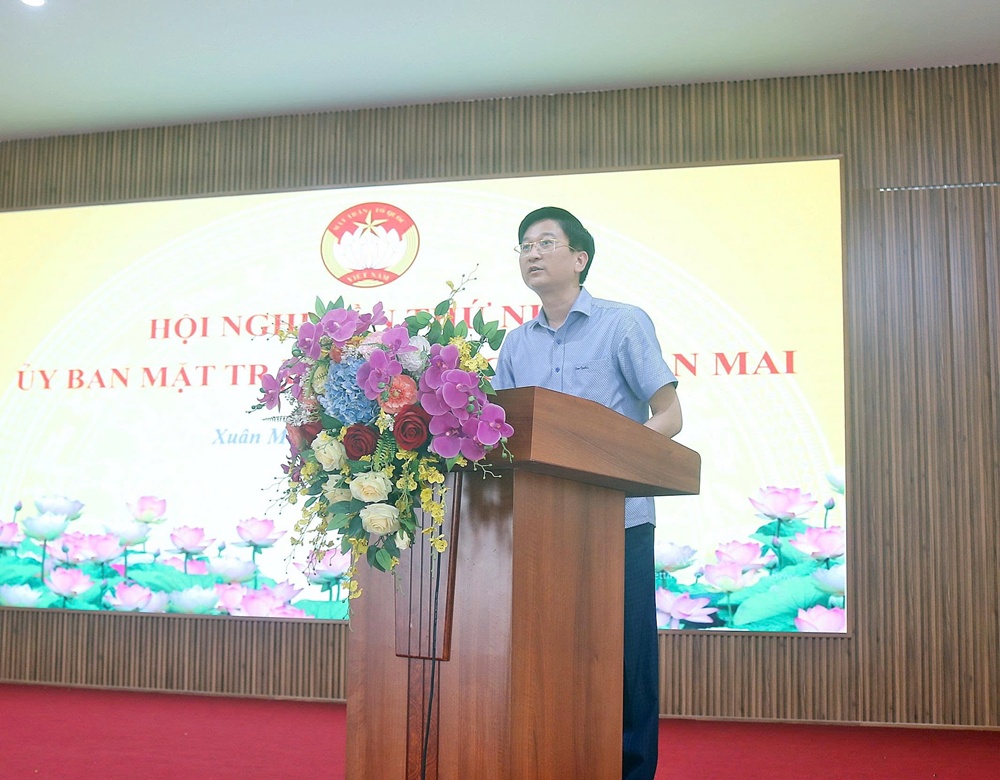 Ủy ban MTTQ xã Xuân Mai tổ chức hội nghị lần thứ nhất- Ảnh 3.