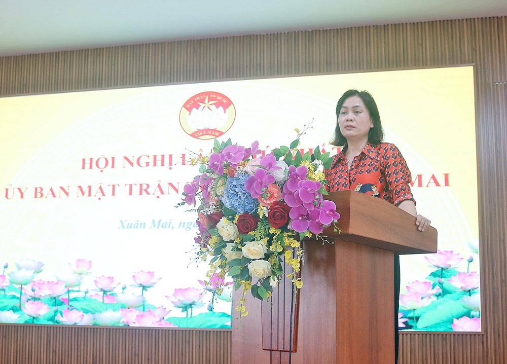 Ủy ban MTTQ xã Xuân Mai tổ chức hội nghị lần thứ nhất- Ảnh 4.