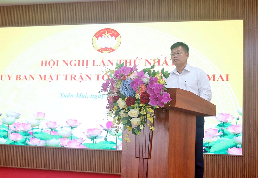 Ủy ban MTTQ xã Xuân Mai tổ chức hội nghị lần thứ nhất- Ảnh 5.