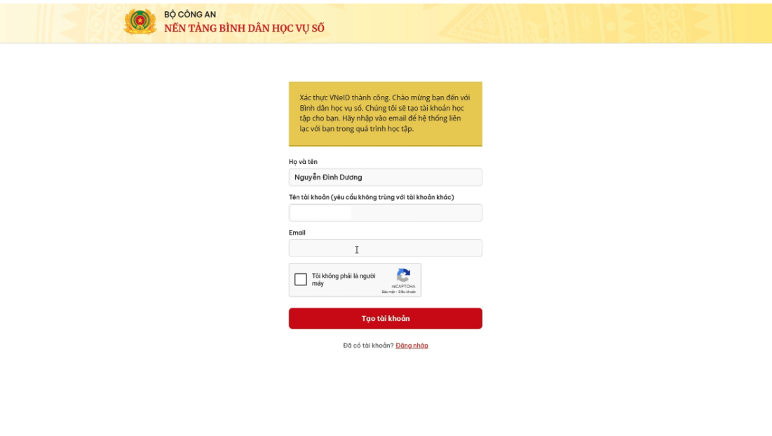 Hướng dẫn học tập trên Nền tảng Bình dân học vụ số của Bộ Công an - Ảnh 7.
