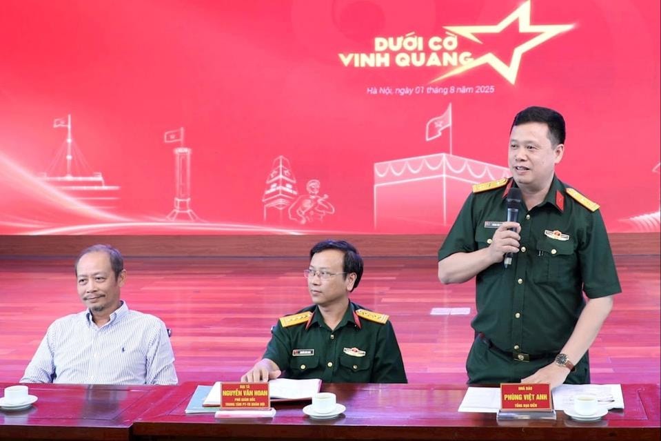 Cầu truyền hình “Dưới Cờ vinh quang” sẽ diễn ra tại Hà Nội, Huế, thành phố Hồ Chí Minh- Ảnh 1.