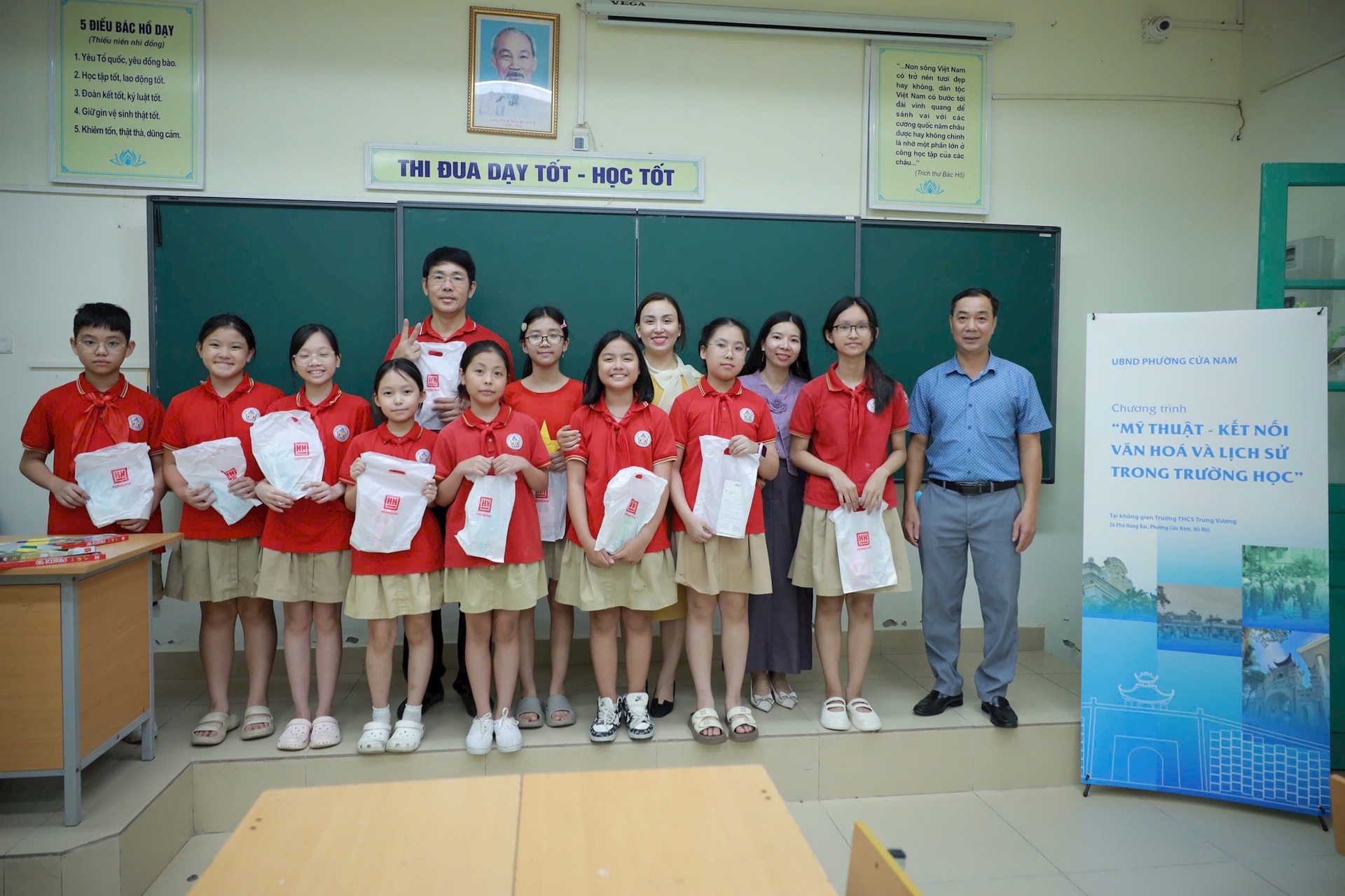 Khi mỹ thuật kể chuyện văn hóa và lịch sử trong trường học- Ảnh 1.