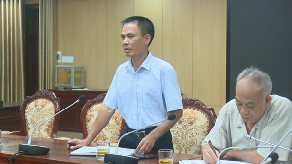 Đồng chí Nguyễn Huy Hoàng-Phó Bí thư Đảng uỷ, Chủ tịch UBND xã làm việc với các thôn xã Đức Giang và thôn Giang Xá, Tổ dân phố thị trấn Trạm Trôi (cũ) về tình hình KTXH-ANQP 06 tháng đầu năm 2025- Ảnh 7.