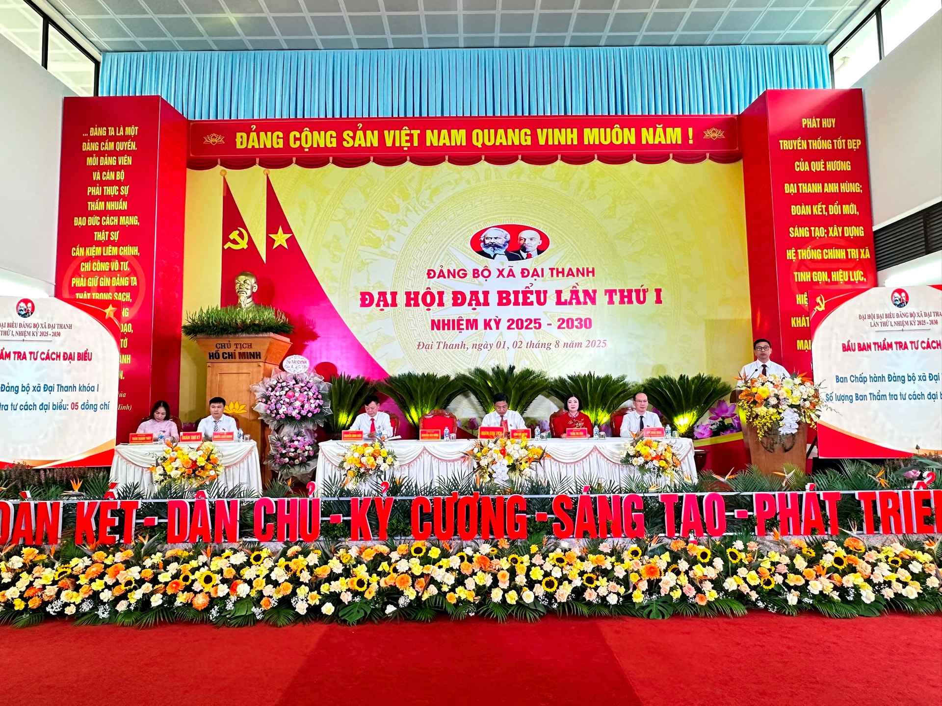 156 đại biểu dự phiên trù bị Đại hội đại biểu Đảng bộ xã Đại Thanh- Ảnh 6.