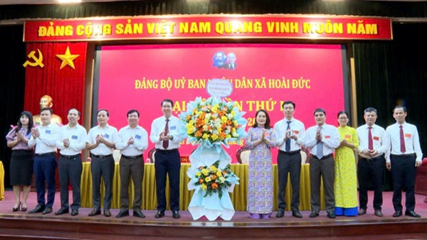 Xã Hoài Đức tích cực chuẩn bị Đại hội Đảng bộ lần thứ I, nhiệm kỳ 2025-2030- Ảnh 2.
