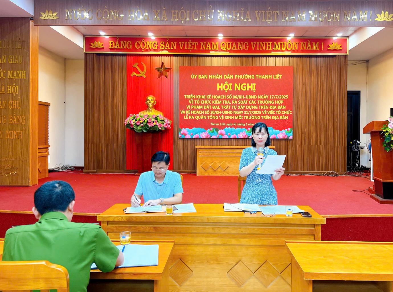 Phường Thanh Liệt: Triển khai Kế hoạch tổ chức Lễ ra quân tổng vệ sinh môi trường trên địa bàn- Ảnh 2.