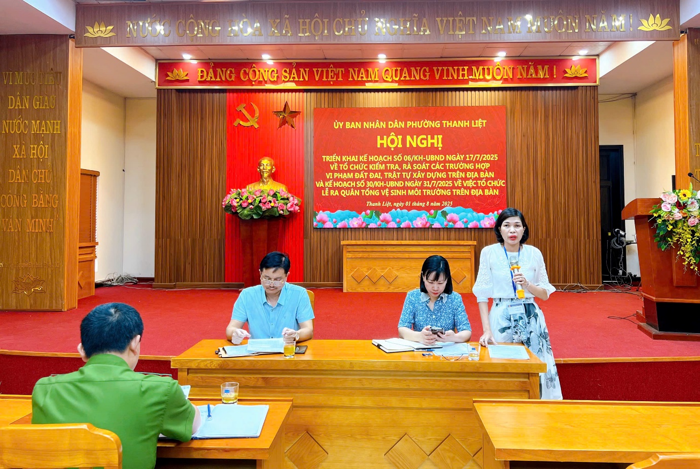 Phường Thanh Liệt: Triển khai Kế hoạch tổ chức Lễ ra quân tổng vệ sinh môi trường trên địa bàn- Ảnh 3.