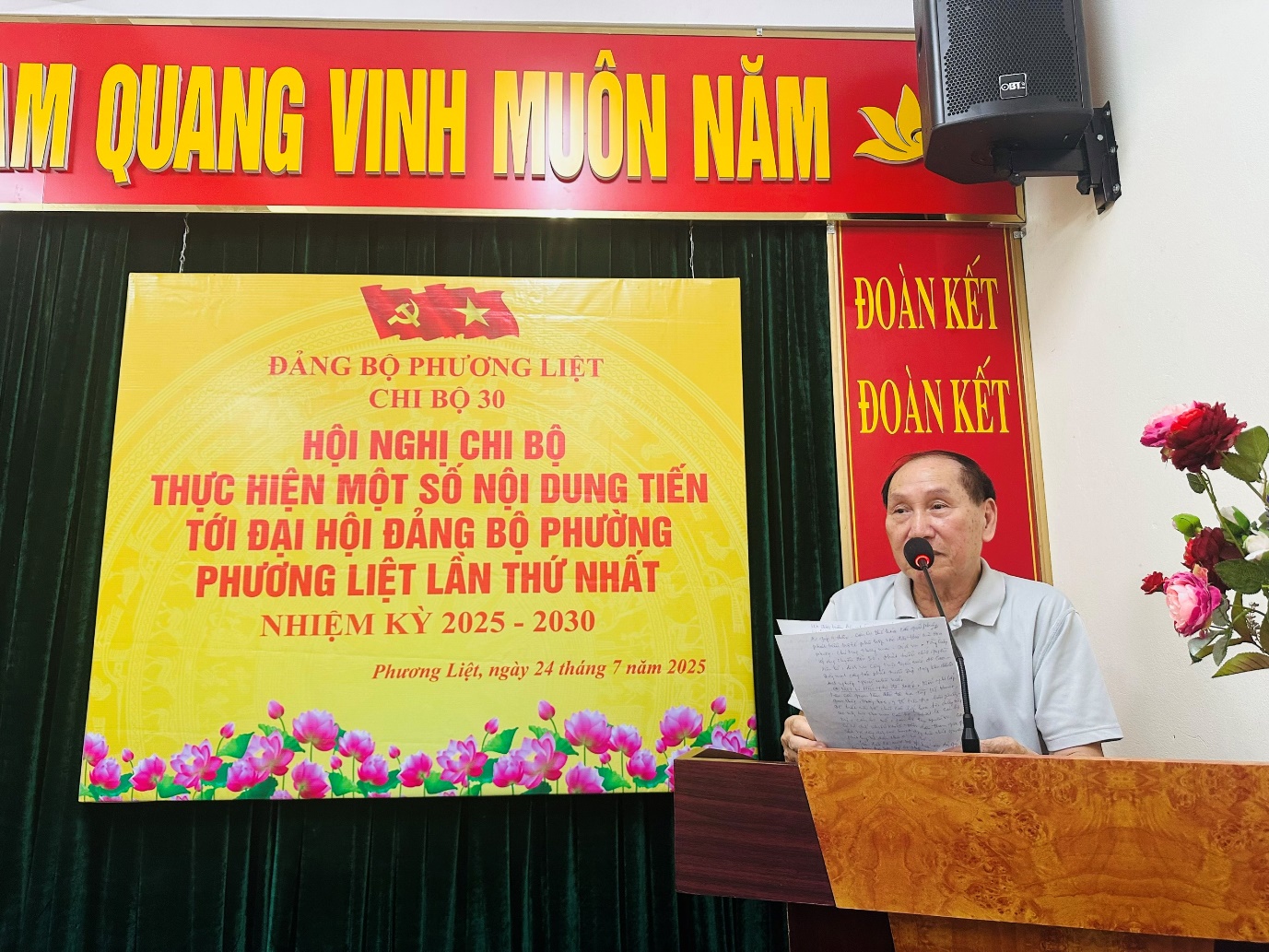 Các Chi, Đảng bộ trực thuộc Đảng ủy tổ chức thành công Hội nghị cấp ủy, đảng viên: phát huy dân chủ, trách nhiệm trong góp ý văn kiện và giới thiệu đại biểu dự Đại hội đại biểu phường Phương Liệt lần thứ I, nhiệm kỳ 2025-2030- Ảnh 1.