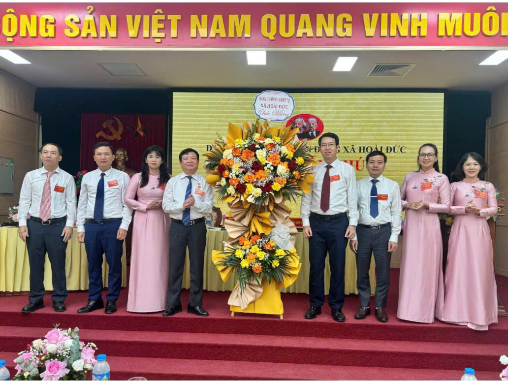 Xã Hoài Đức tích cực chuẩn bị Đại hội Đảng bộ lần thứ I, nhiệm kỳ 2025-2030- Ảnh 1.