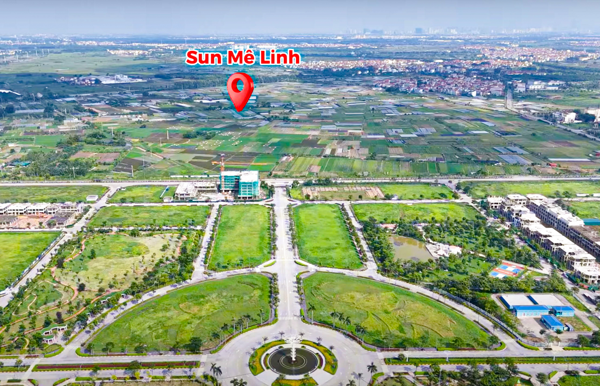 Toàn cảnh khu đất rộng hơn 200 ha sẽ được Sun Group đầu tư gần 15.000 tỷ làm khu đô thị cao cấp ở Hà Nội- Ảnh 2.