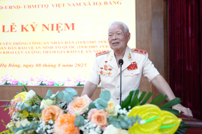 Xã Hạ Bằng- Trọng thể Lễ kỷ niệm 80 năm Ngày truyền thống Công an Nhân dân Việt Nam- Ảnh 6.