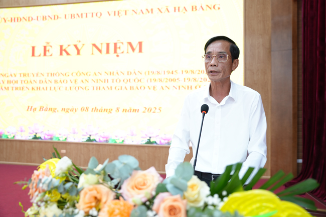 Xã Hạ Bằng- Trọng thể Lễ kỷ niệm 80 năm Ngày truyền thống Công an Nhân dân Việt Nam- Ảnh 2.