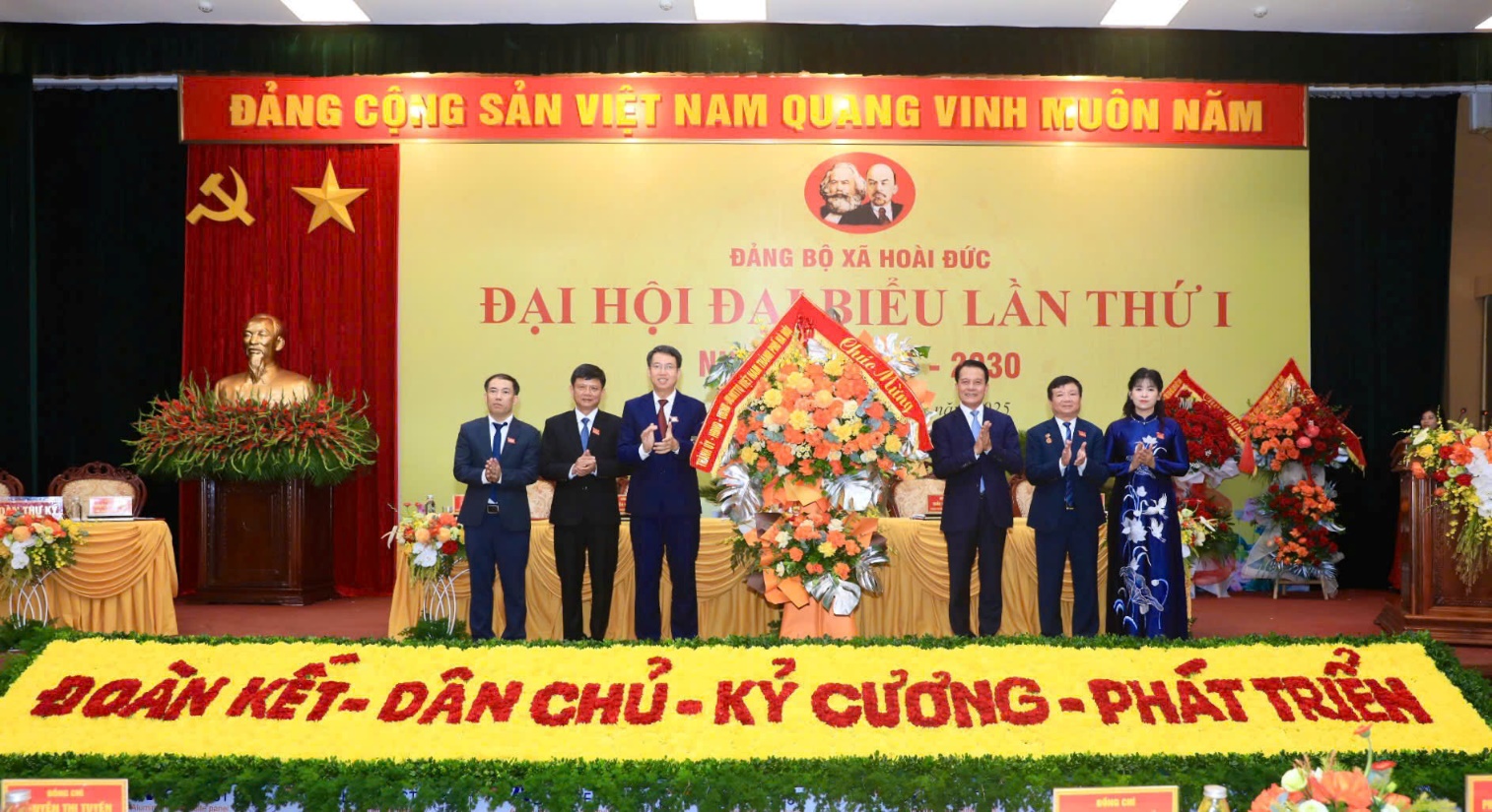 Đại hội đại biểu Đảng bộ xã Hoài Đức lần thứ I, nhiệm kỳ 2025-2030 thành công tốt đẹp- Ảnh 5.