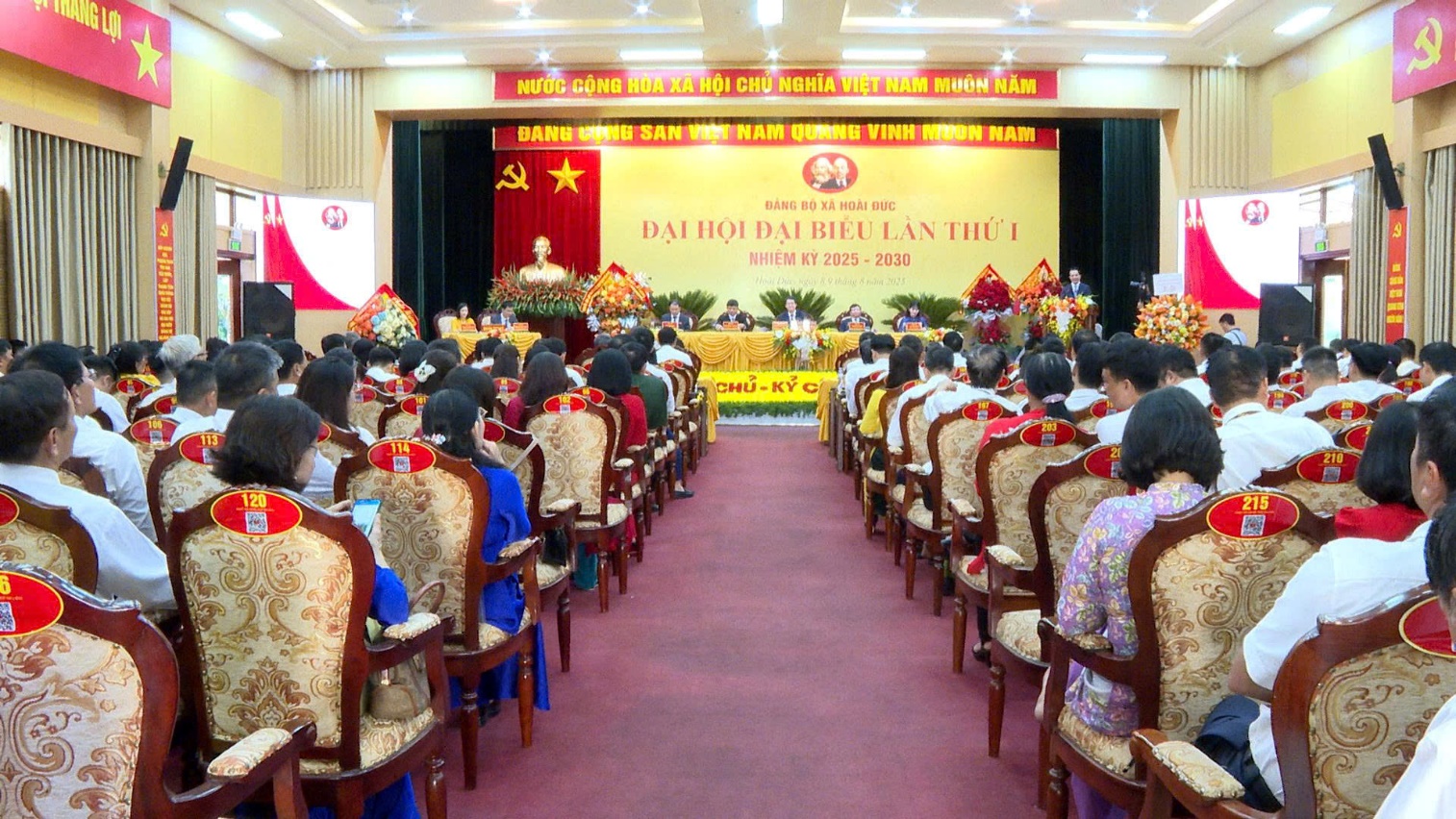 Đại hội đại biểu Đảng bộ xã Hoài Đức lần thứ I, nhiệm kỳ 2025-2030 thành công tốt đẹp- Ảnh 12.