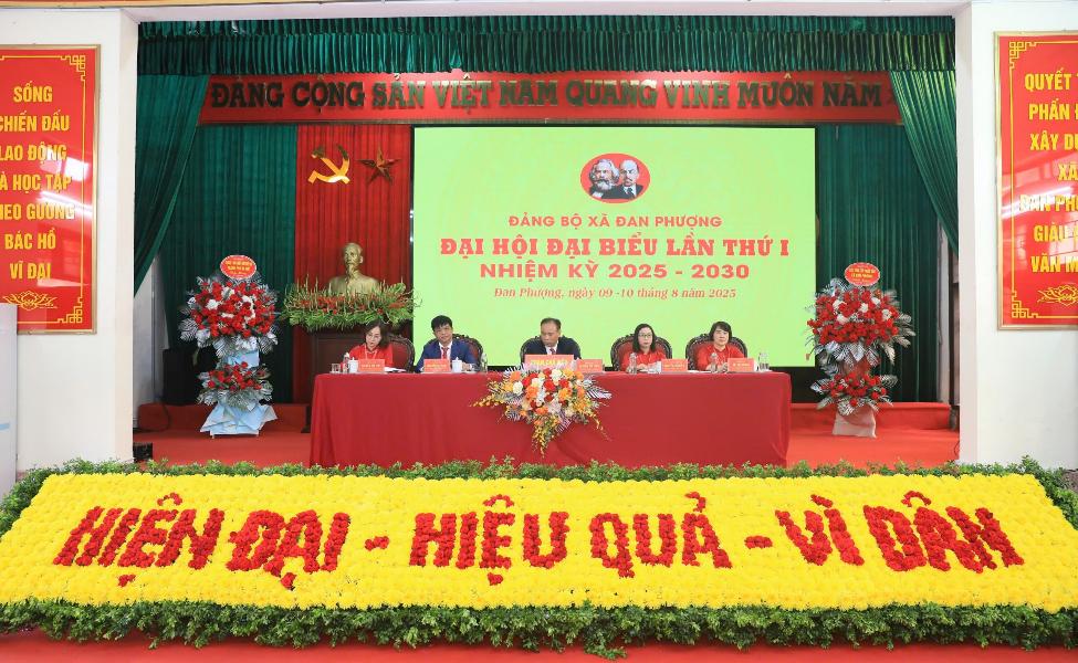 Đại hội đại biểu Đảng bộ xã Đan Phượng lần thứ I, nhiệm kỳ 2025-2030 diễn ra thành công tốt đẹp- Ảnh 5.