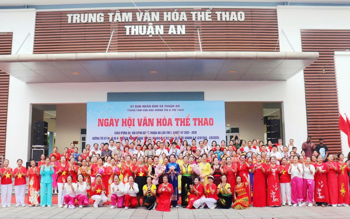 Ngày hội Văn hóa Thể thao xã Thuận An năm 2025 thành công tốt đẹp