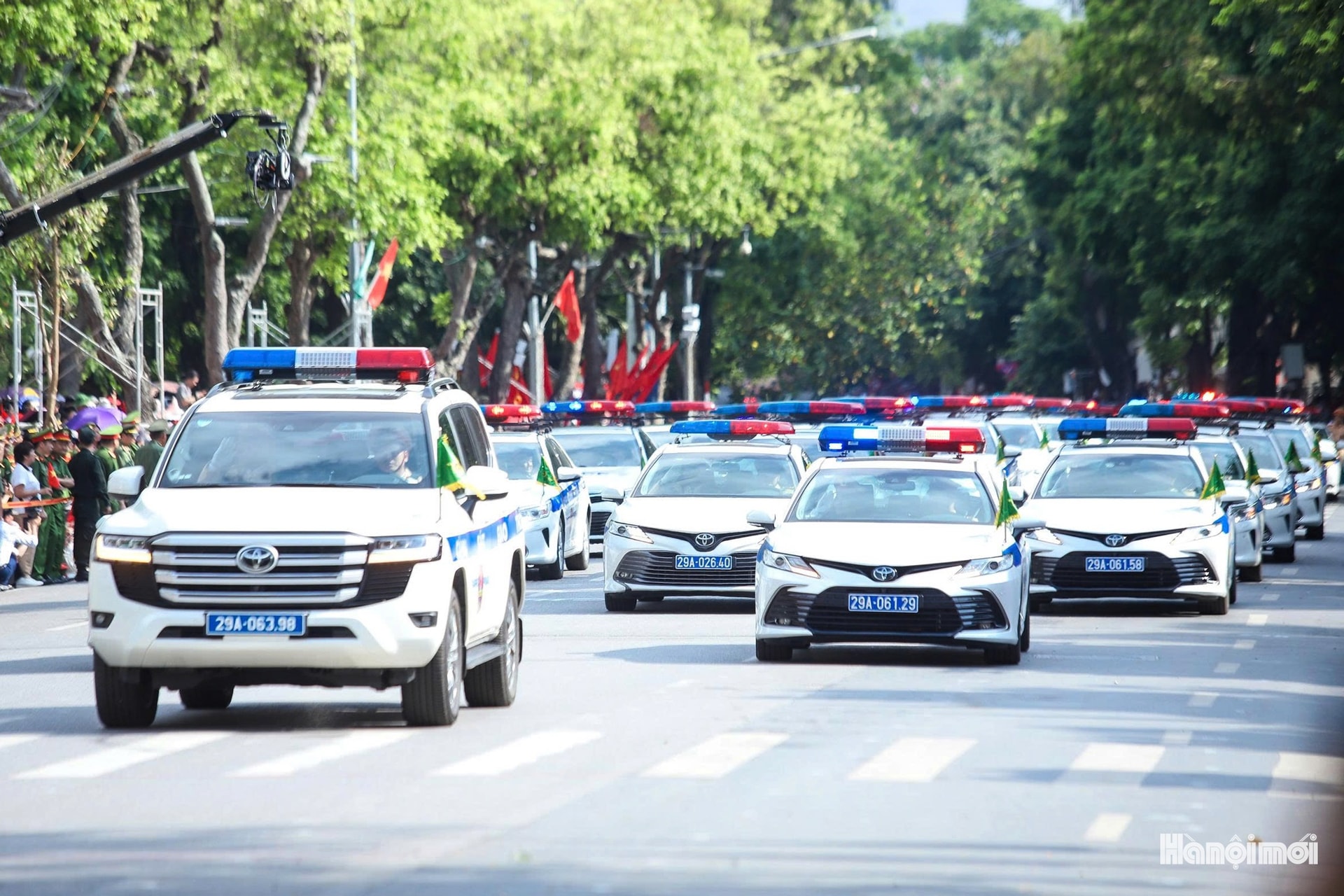Chiêm ngưỡng dàn khí tài hùng hậu của Công an Thủ đô- Ảnh 3.