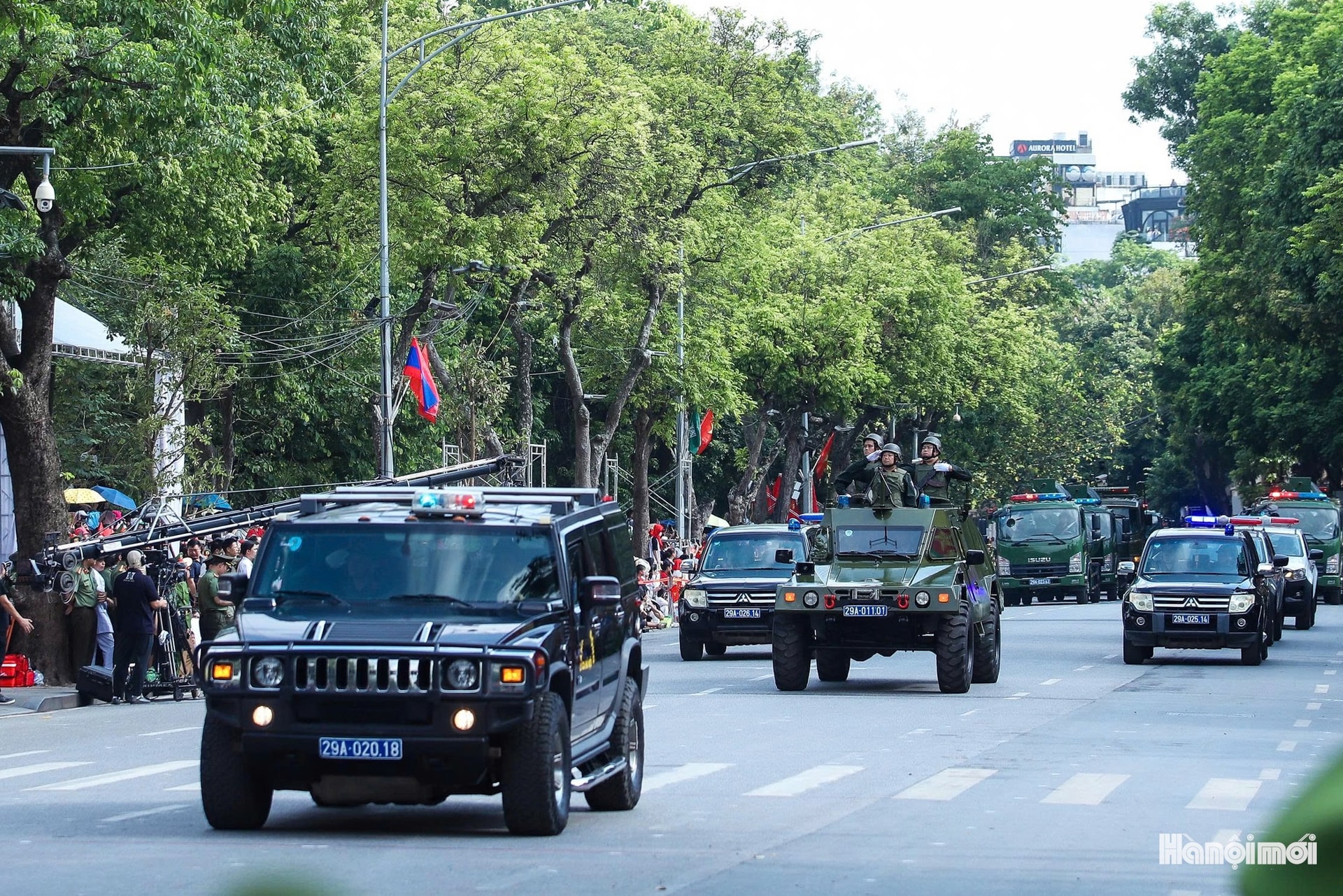 Chiêm ngưỡng dàn khí tài hùng hậu của Công an Thủ đô- Ảnh 6.