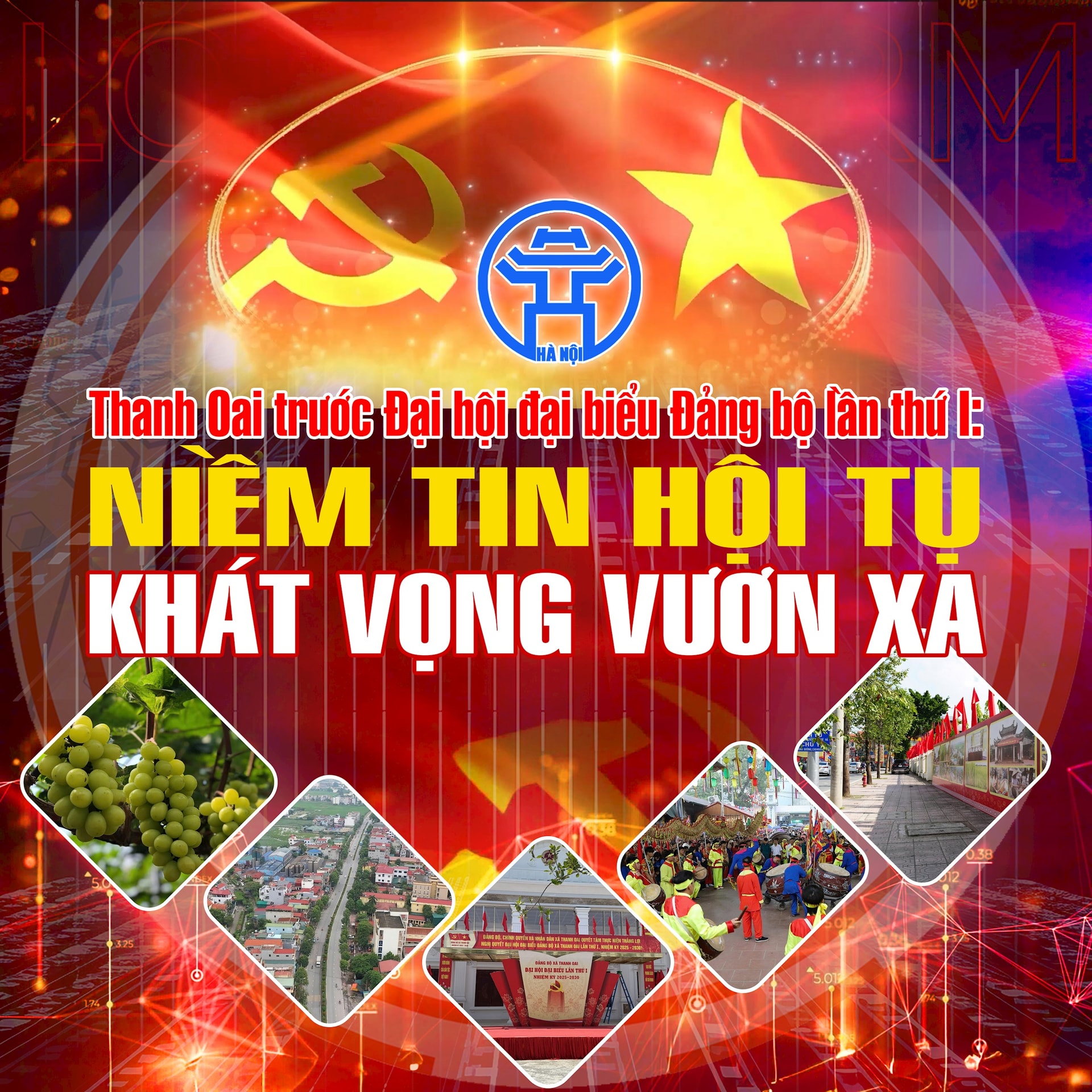 Xã Thanh Oai: Niềm tin hội tụ - Khát vọng vươn xa- Ảnh 1.