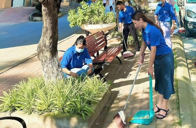 Bệnh viện đa khoa Hà Đông xây dựng môi trường xanh, sạch, đẹp, an toàn trong bệnh viện- Ảnh 2.