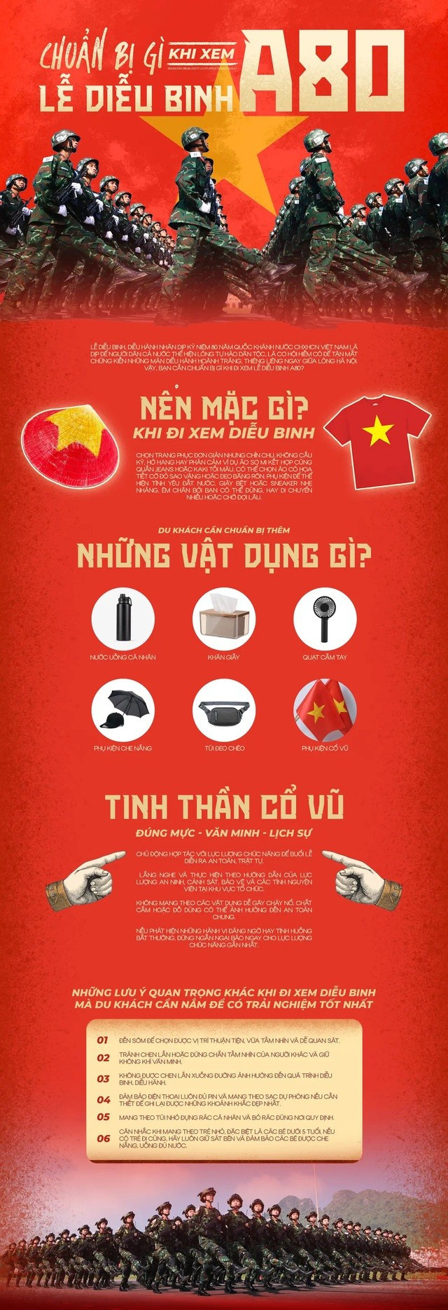 Lịch trình chi tiết Lễ diễu binh, diễu hành; danh sách các điểm bắn pháo hoa kỷ niệm 80 năm Quốc khánh 02/9/2025- Ảnh 5.