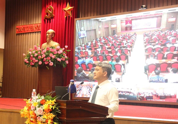 Xã Nam Phù dự hội nghị Quán triệt Nghị quyết số 66-NQ/TW về xây dựng, thi hành pháp luật- Ảnh 2.
